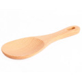 Round Handle Wooden Cooking Sppon, Wooden Rice Spoon